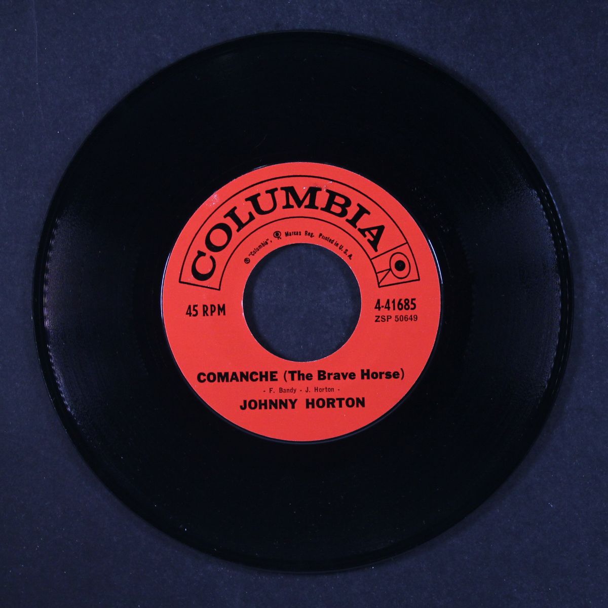johnny freedom / comanche by JOHNNY HORTON