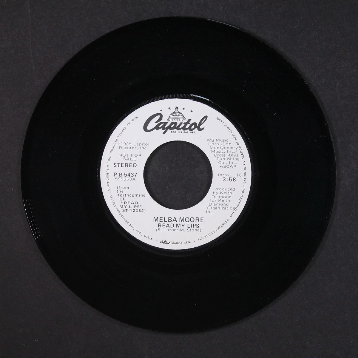 read my lips by MELBA MOORE