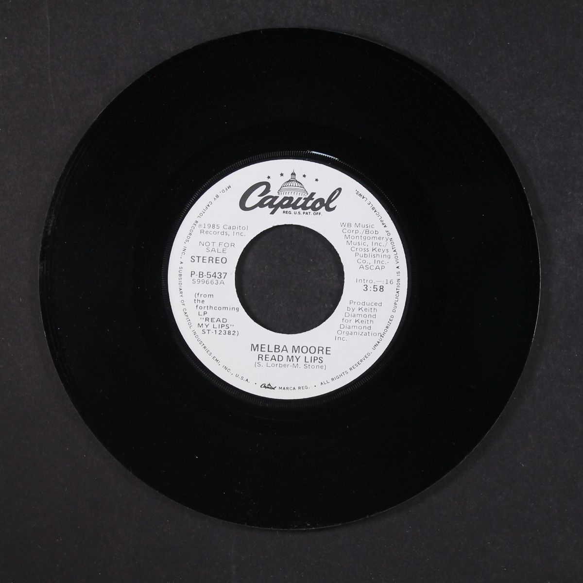 read my lips by MELBA MOORE