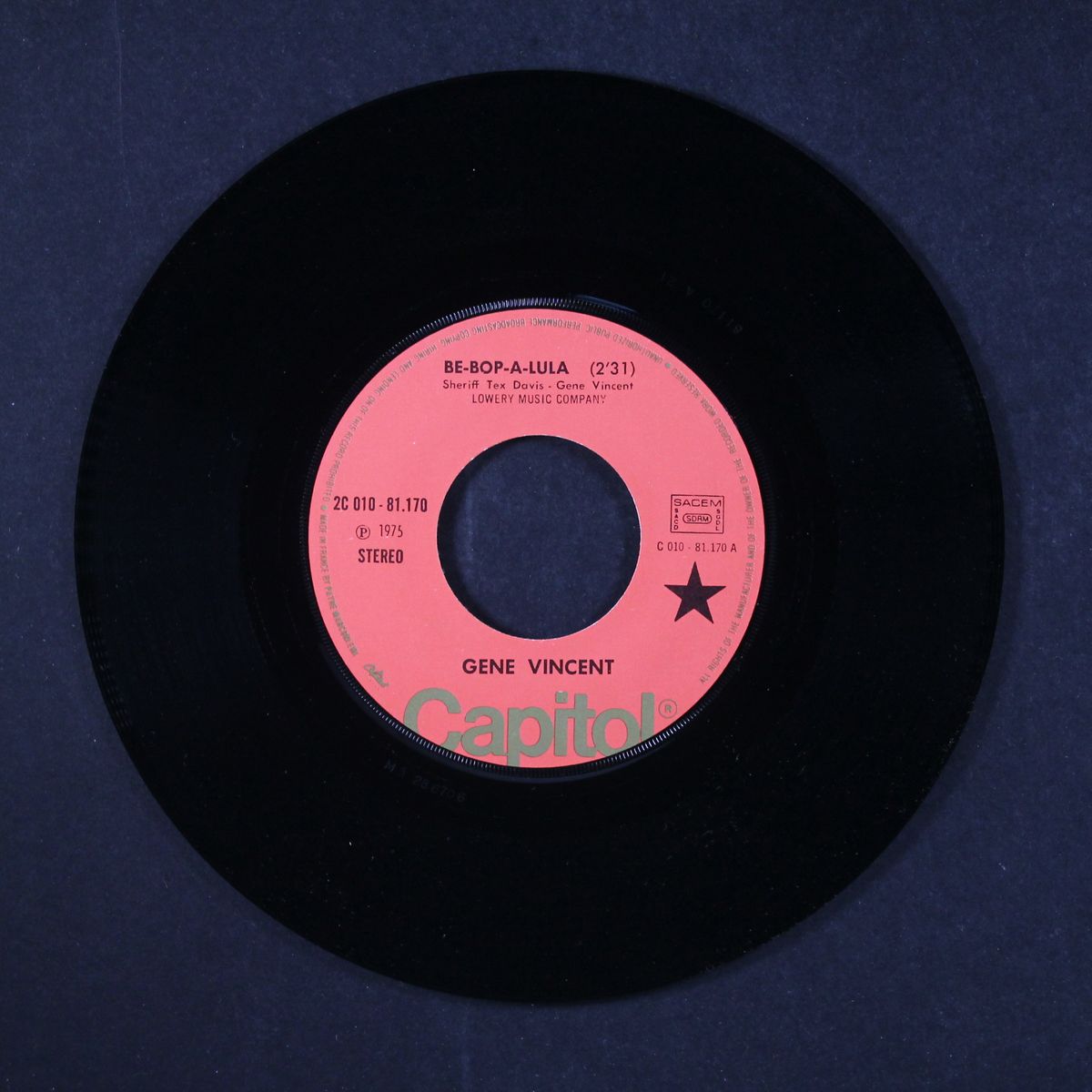 be-bop-a-ula by GENE VINCENT