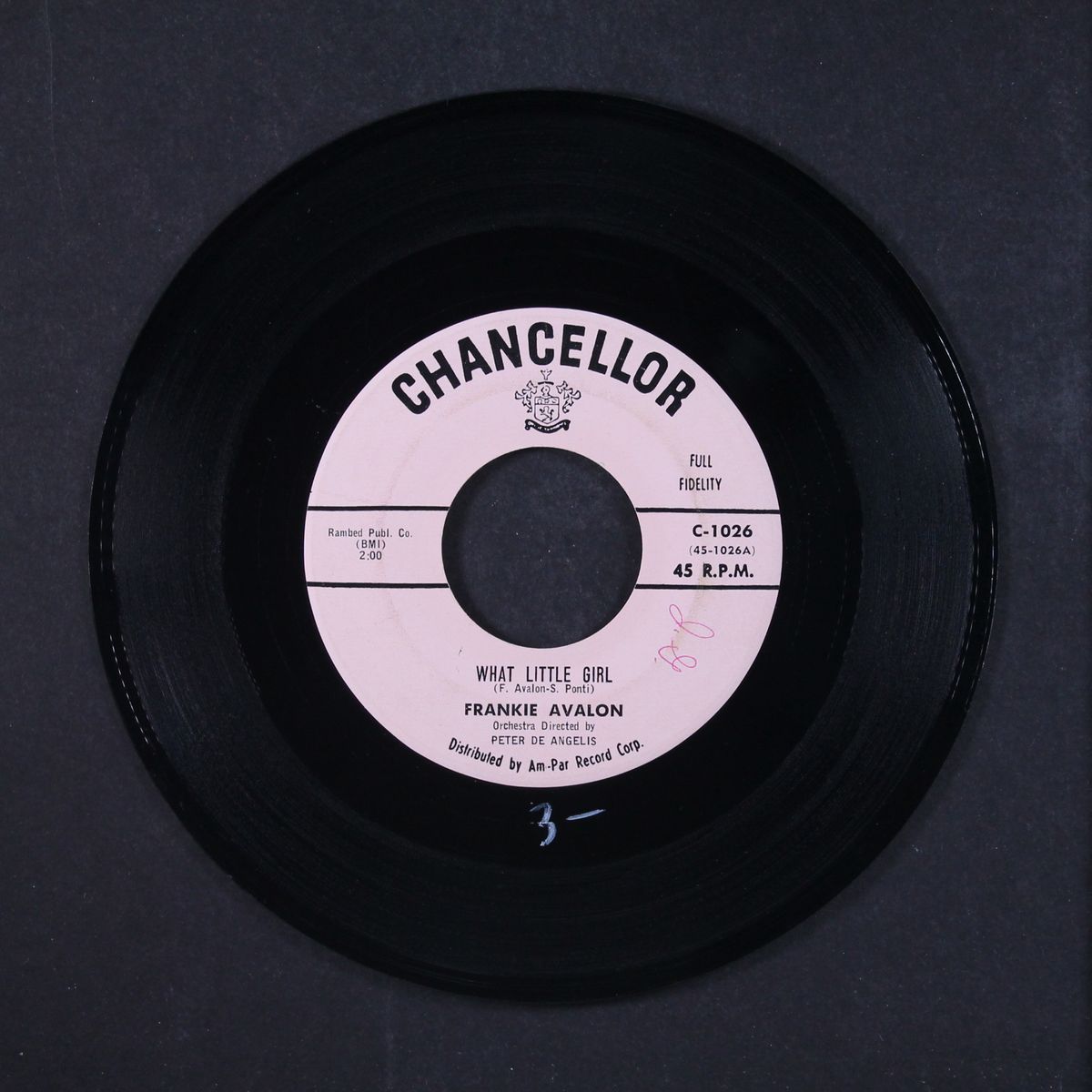 what little girl by FRANKIE AVALON