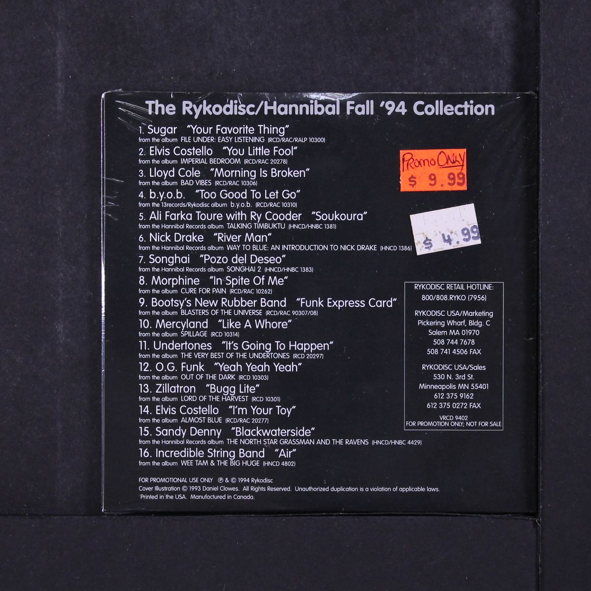 the rykodisc/hannibal fall '94 collection by VARIOUS