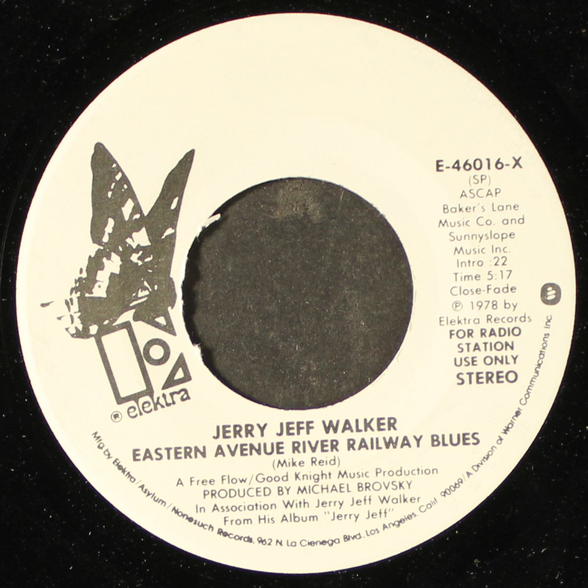 eastern avenue river railway blues / comfort and crazy by JERRY JEFF WALKER