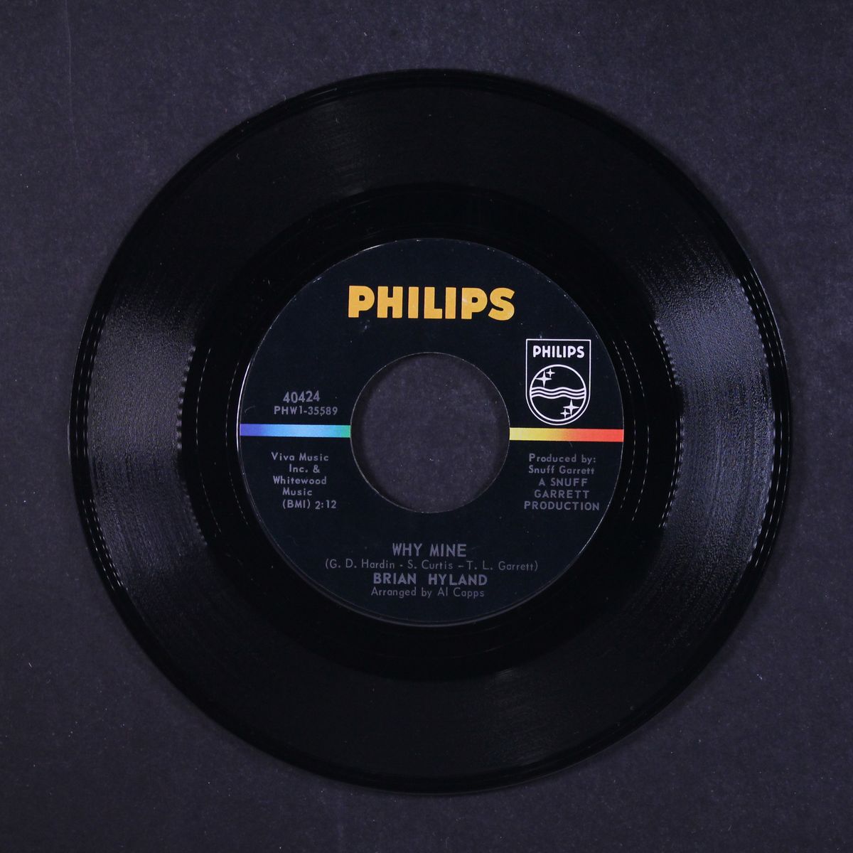 hung up in your eyes / why mine by BRIAN HYLAND