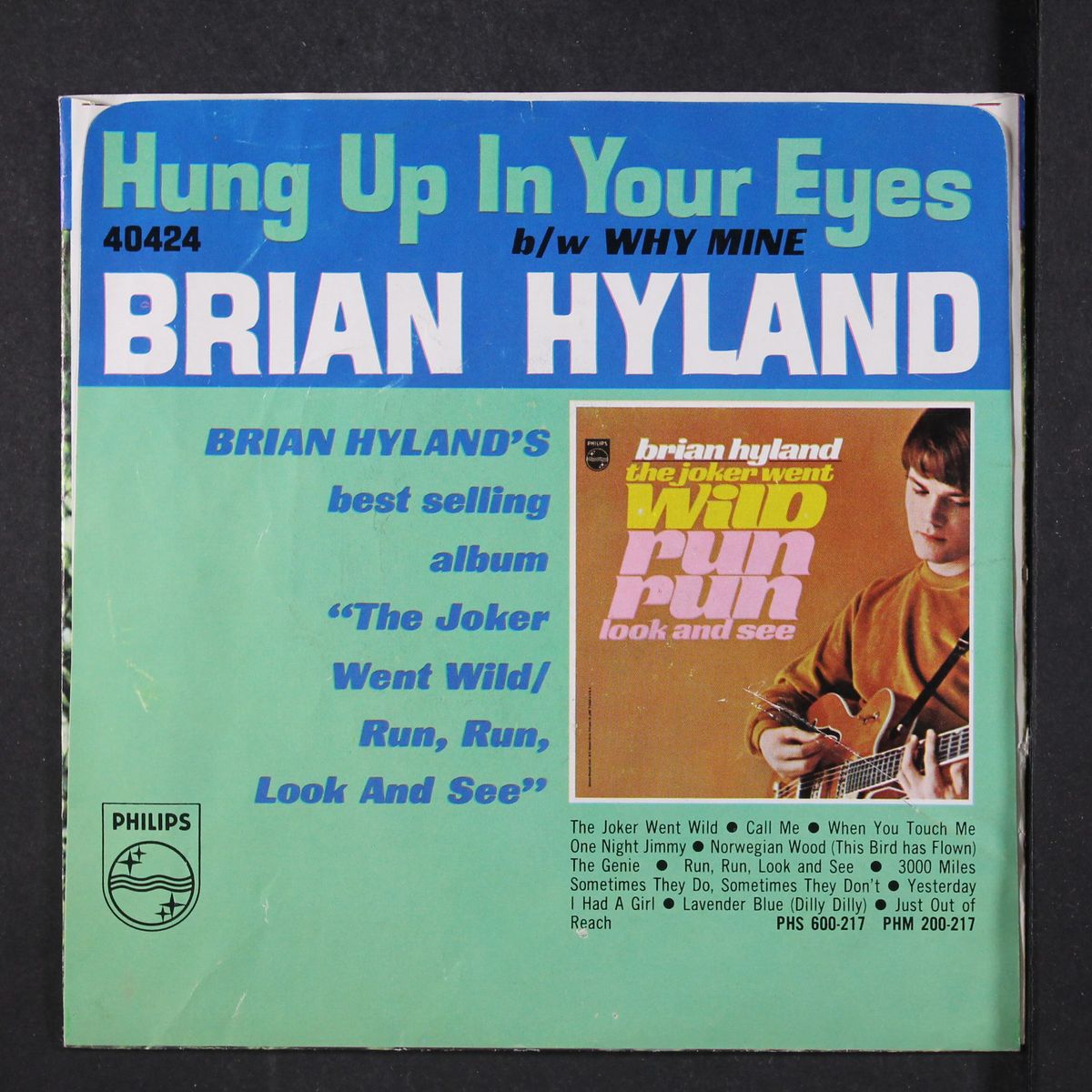 hung up in your eyes / why mine by BRIAN HYLAND
