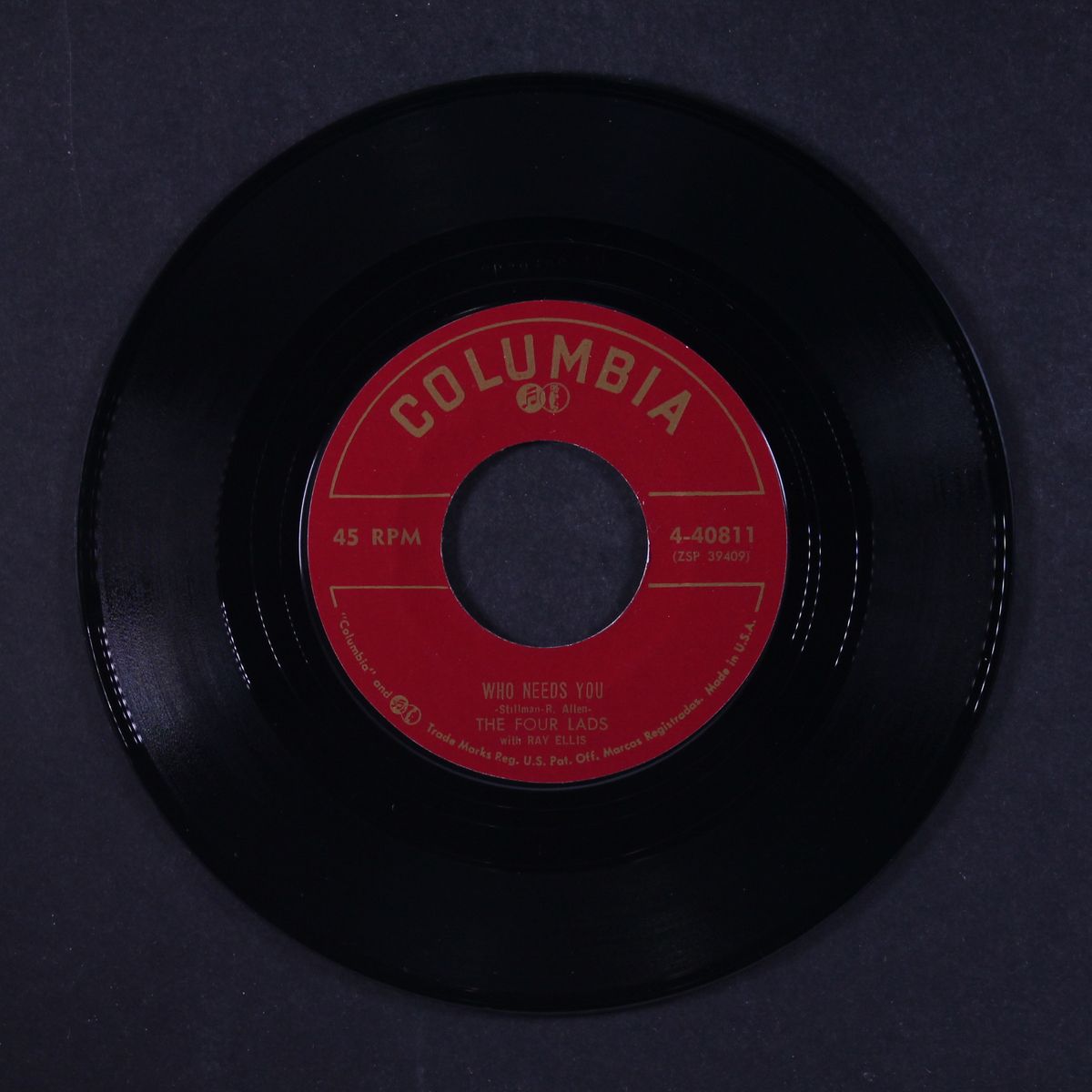 who needs you by FOUR LADS