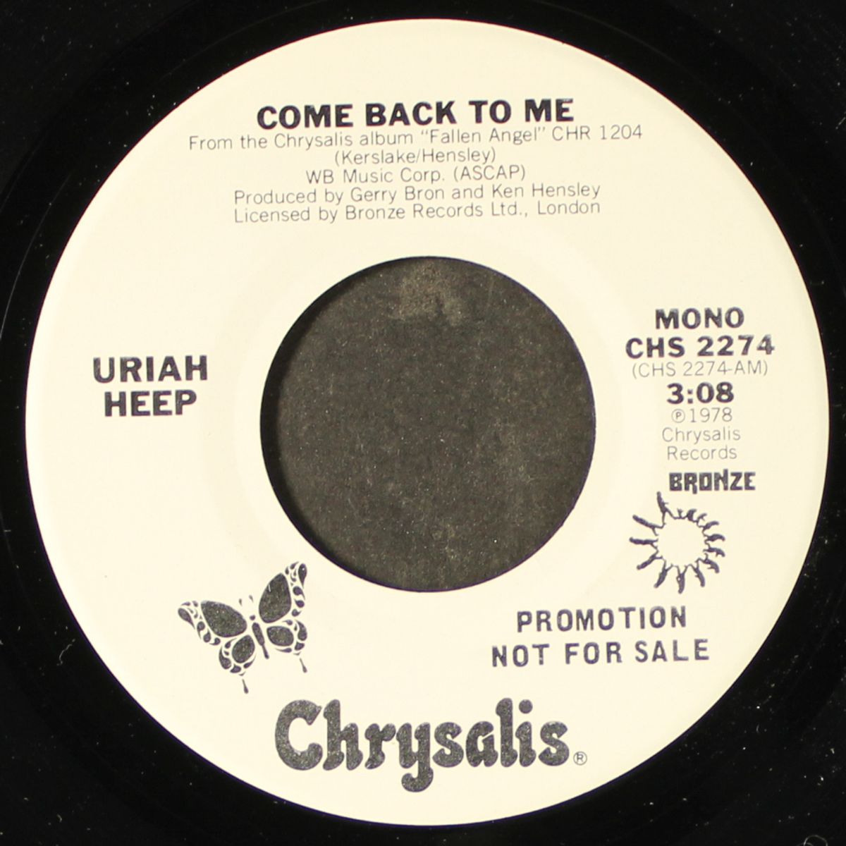 come back to me / mono by URIAH HEEP