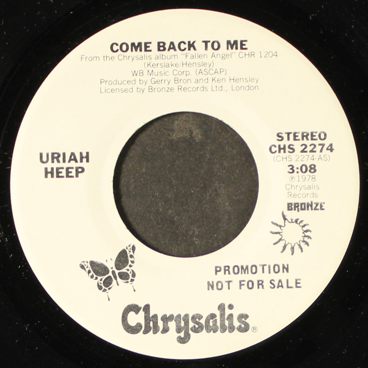 come back to me / mono by URIAH HEEP