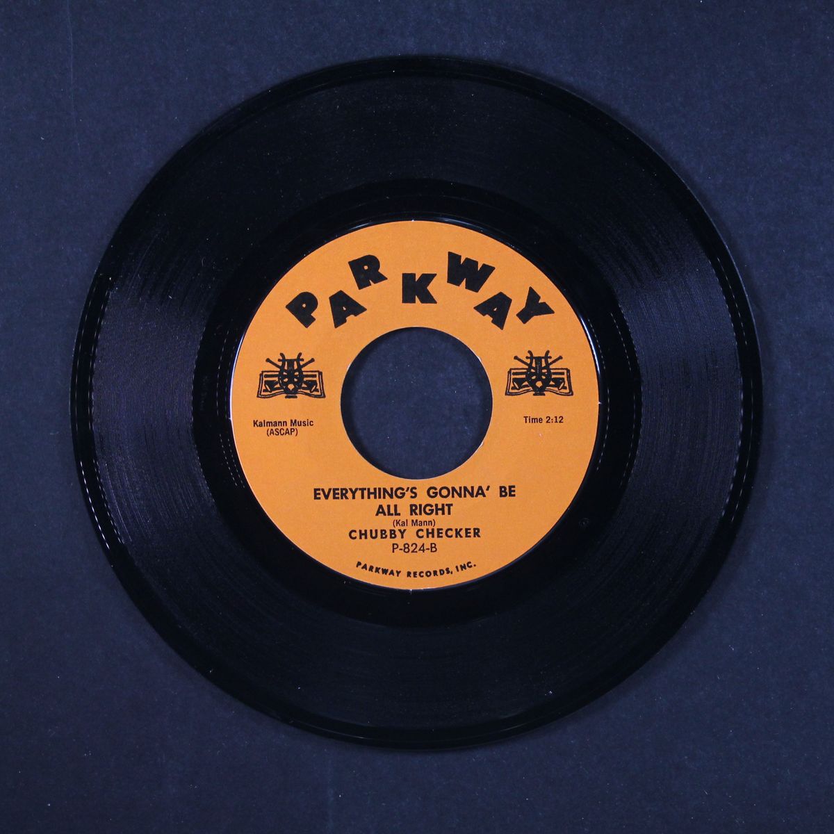 let's twist again / everything's gonna' be all right by CHUBBY CHECKER
