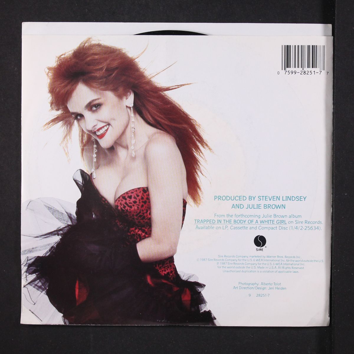 trapped in the body of a white girl / same by JULIE BROWN