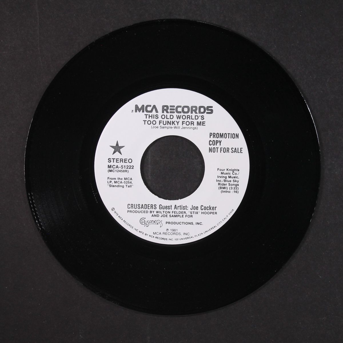 this old world's too funky for me / same by CRUSADERS