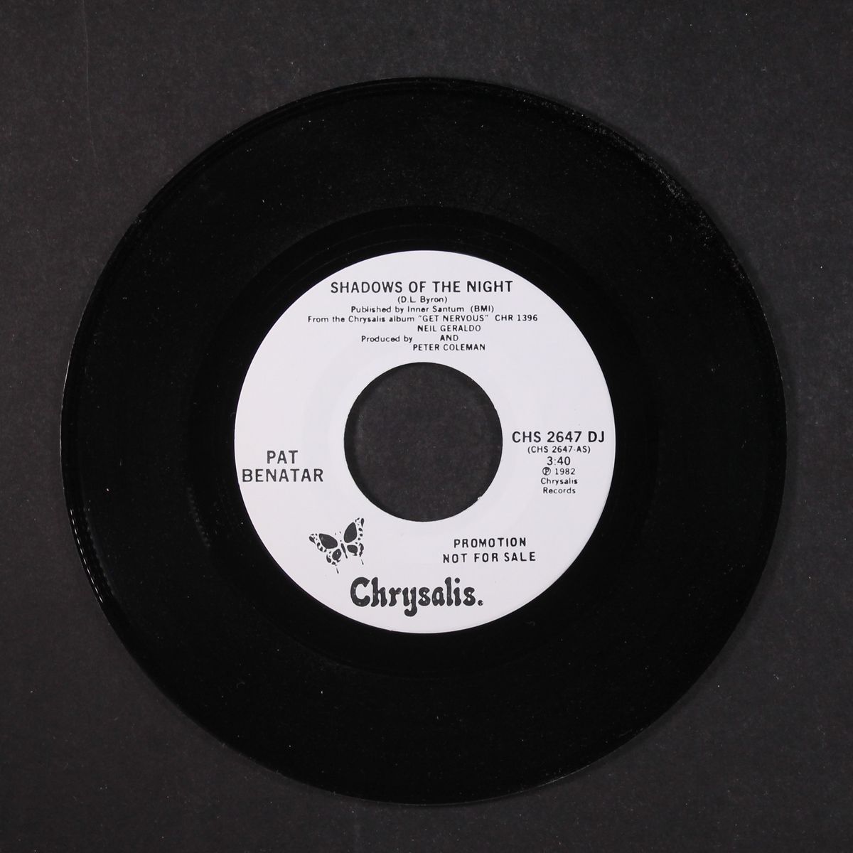shadows of the night / same by PAT BENATAR