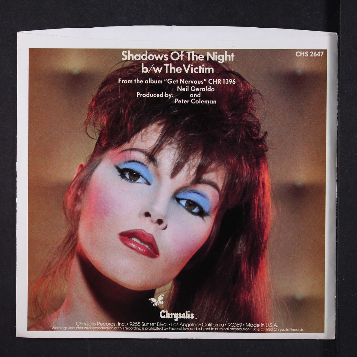 shadows of the night / same by PAT BENATAR