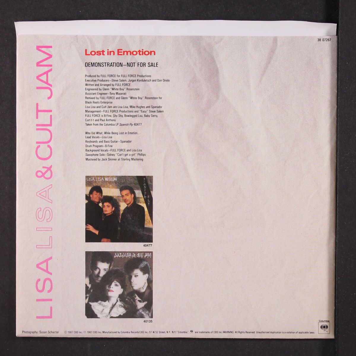 lost in emotion by LISA LISA & CULT JAM