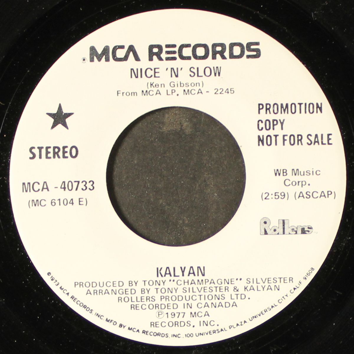 nice 'n' slow / same by KALYAN