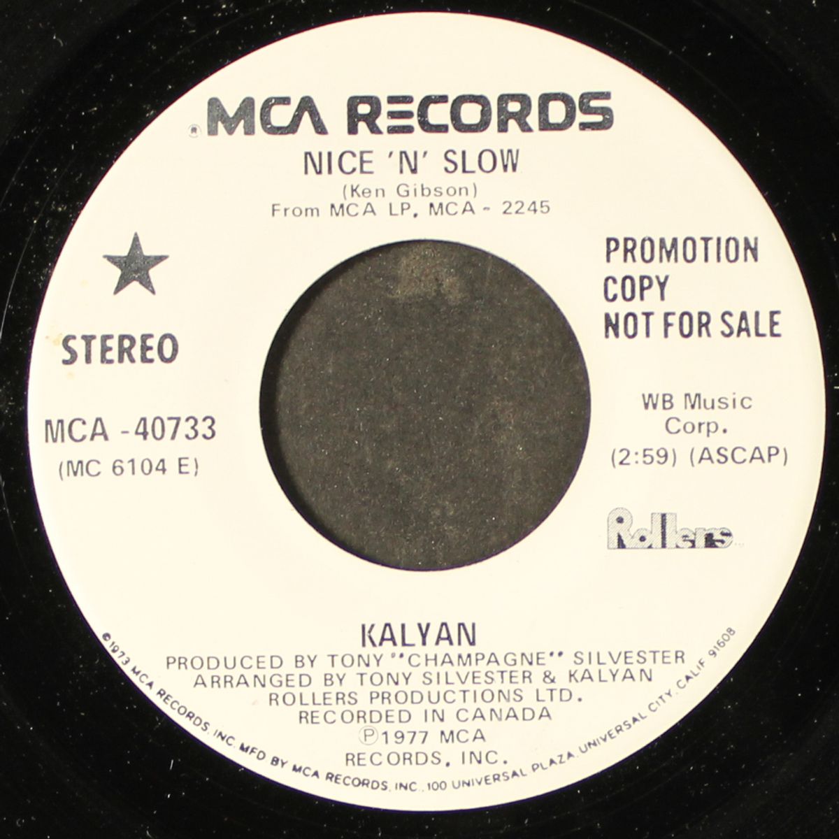 nice 'n' slow / same by KALYAN