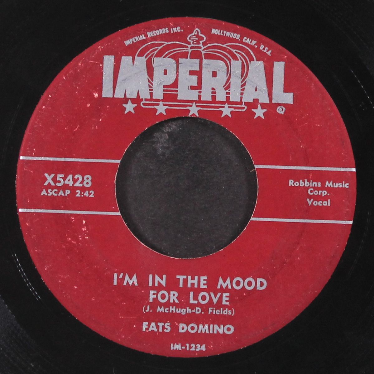 i'm walkin' / i'm in the mood for love by FATS DOMINO