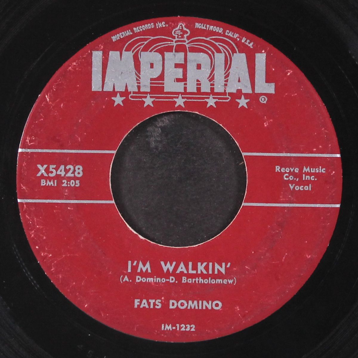 i'm walkin' / i'm in the mood for love by FATS DOMINO
