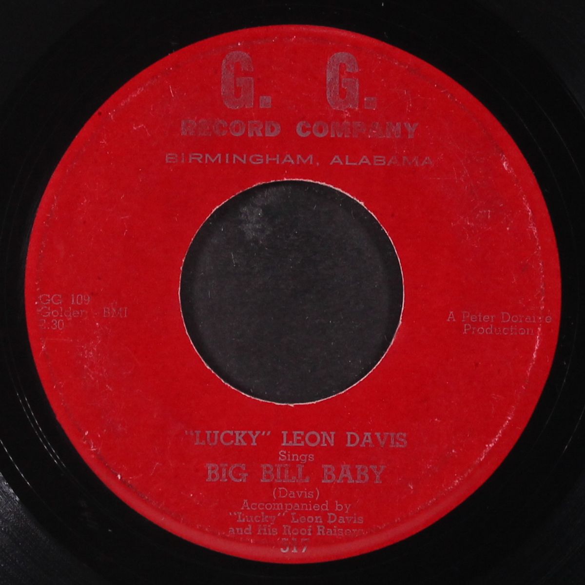 minor's barbecue / big bill baby by LUCKY LEON DAVIS