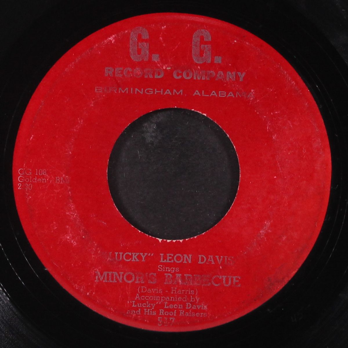 minor's barbecue / big bill baby by LUCKY LEON DAVIS