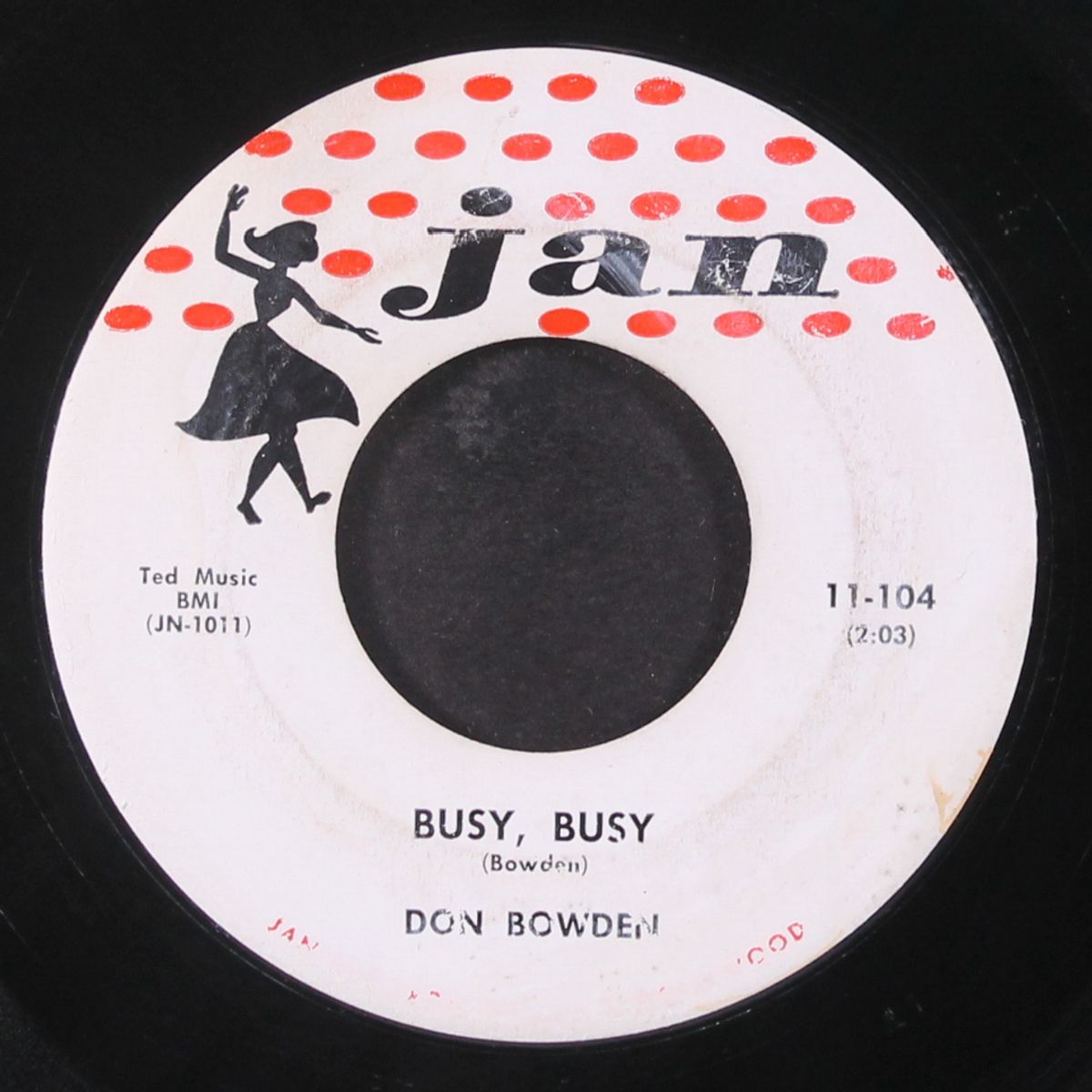 busy, busy / my heaven by DON BOWDEN