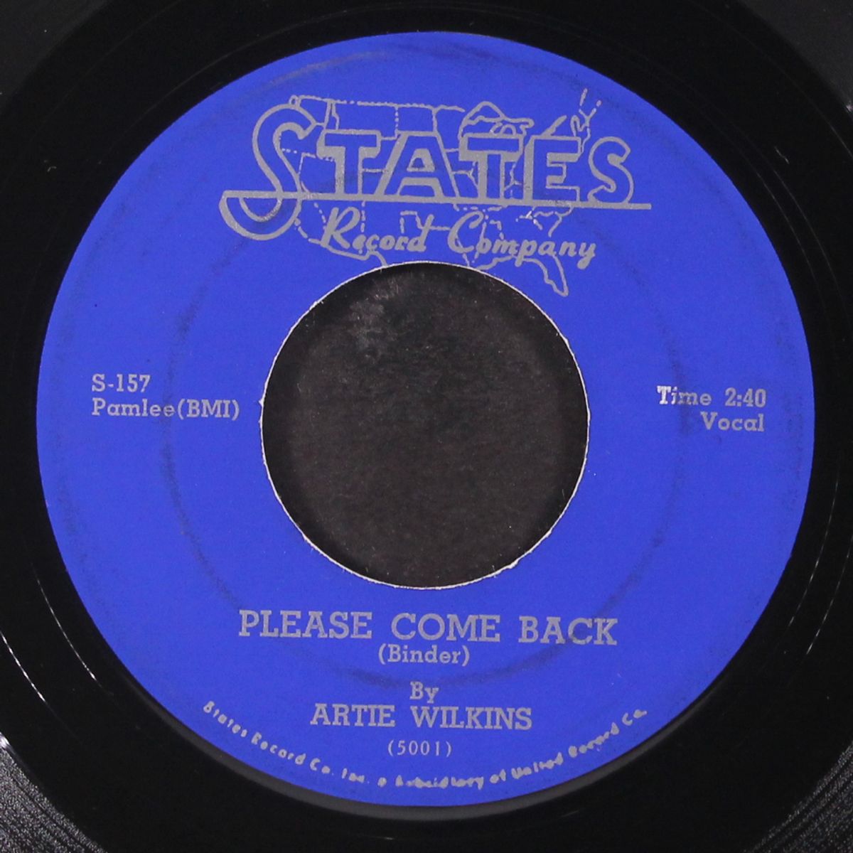 darling patricia / please come back by ARTIE WILKINS