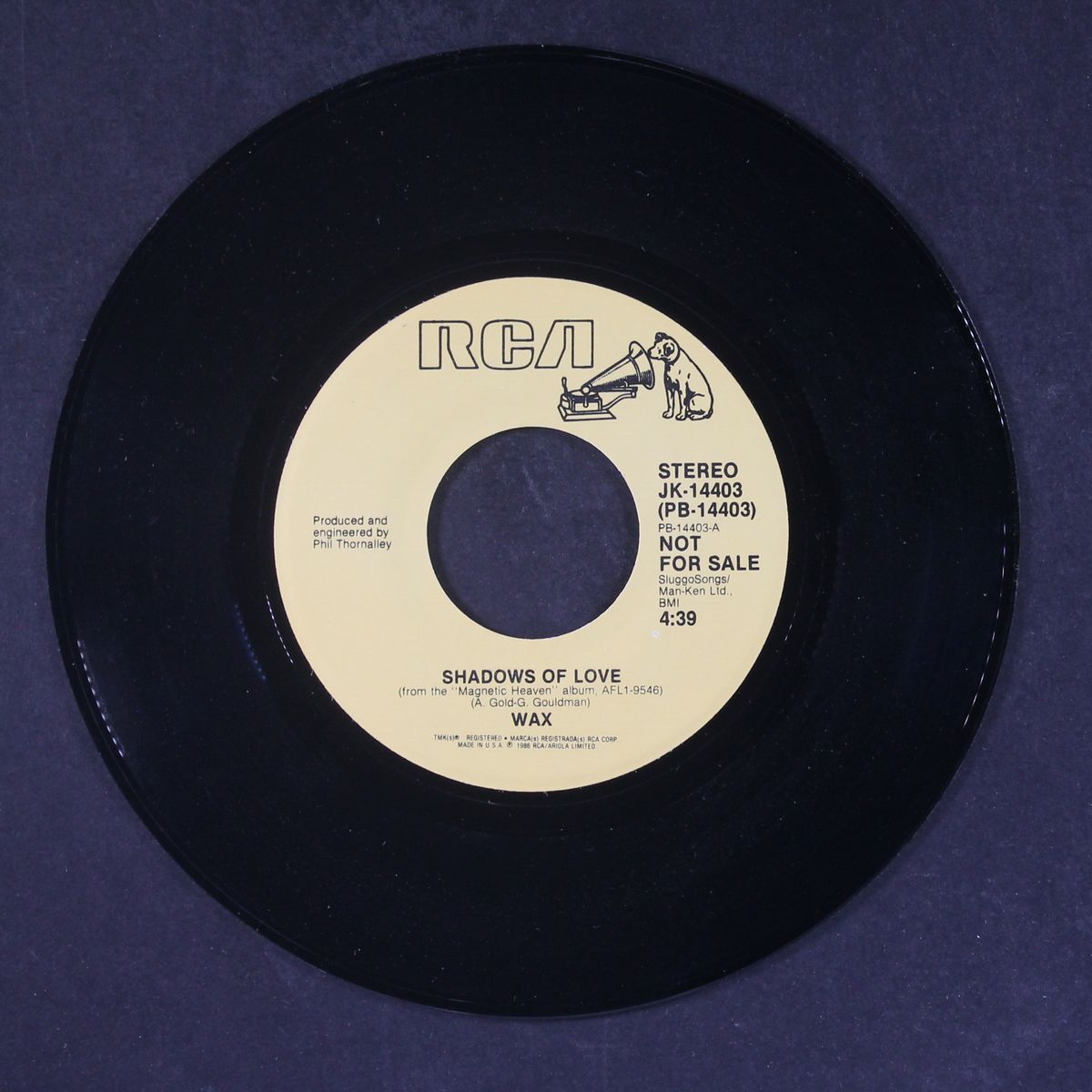shadows of love / magnetic heaven by WAX