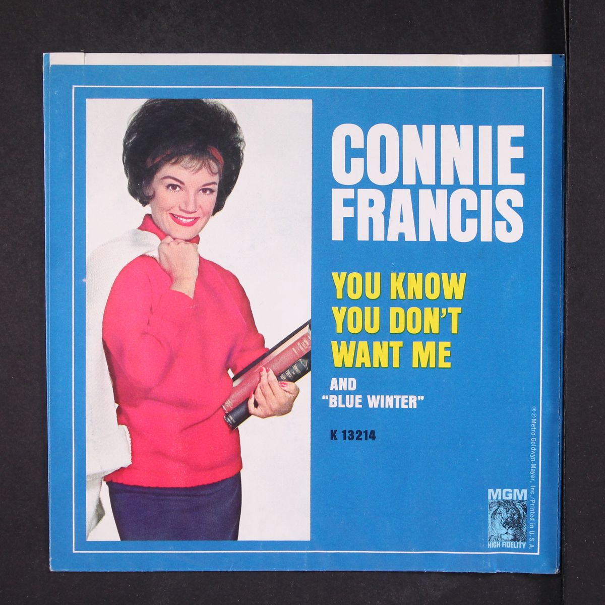 blue winter by CONNIE FRANCIS