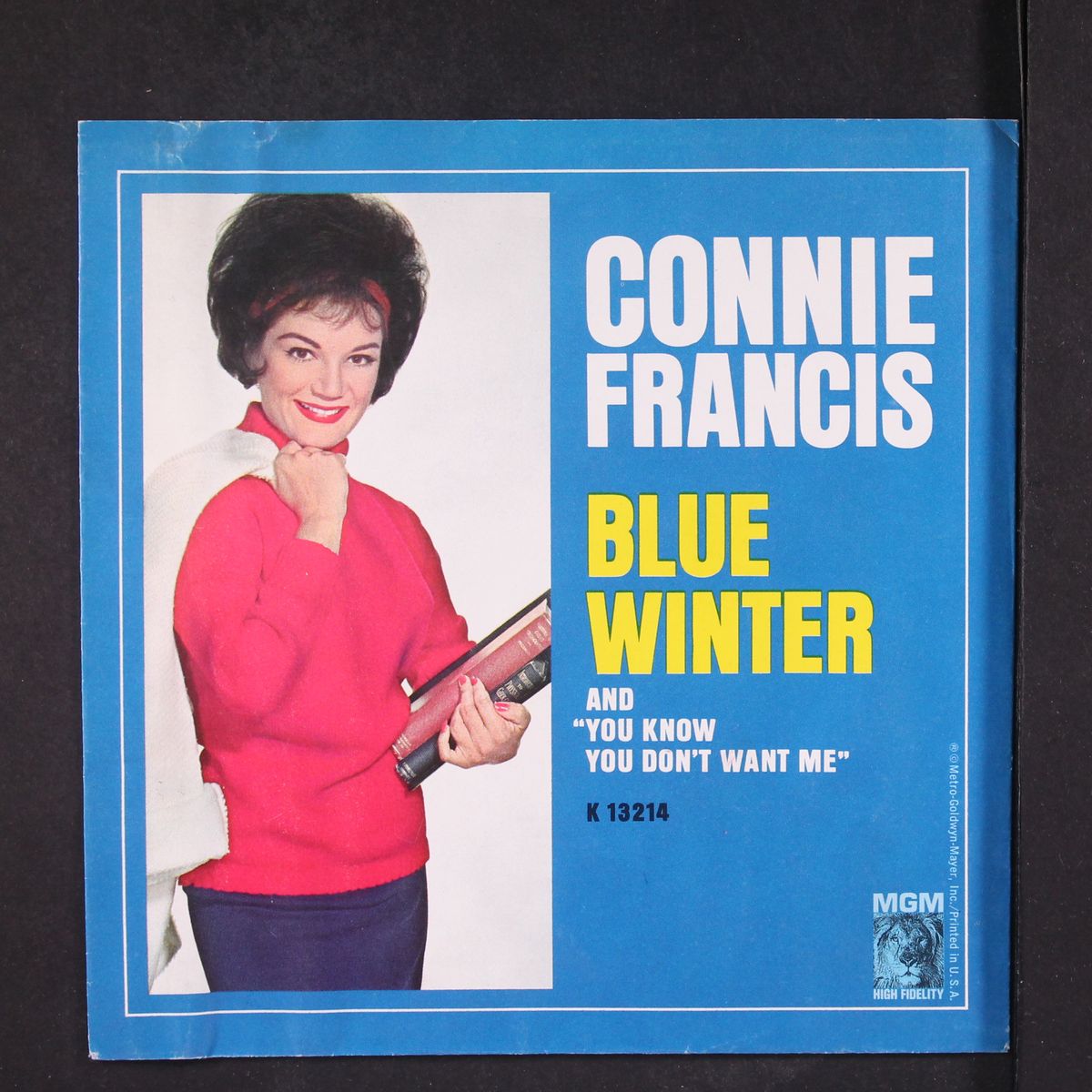 blue winter by CONNIE FRANCIS