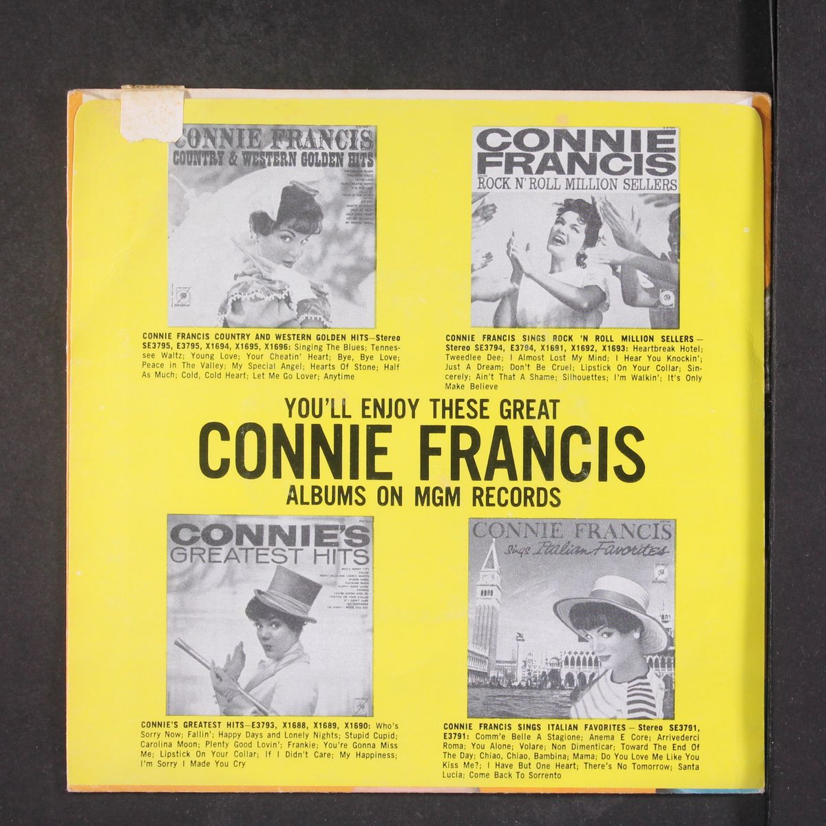 too many rules / together by CONNIE FRANCIS