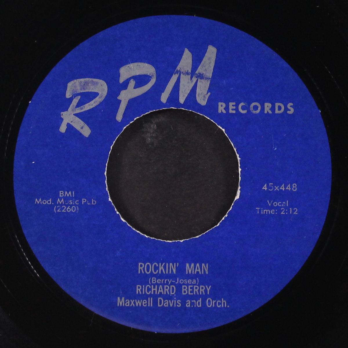 rockin' man / big john by RICHARD BERRY