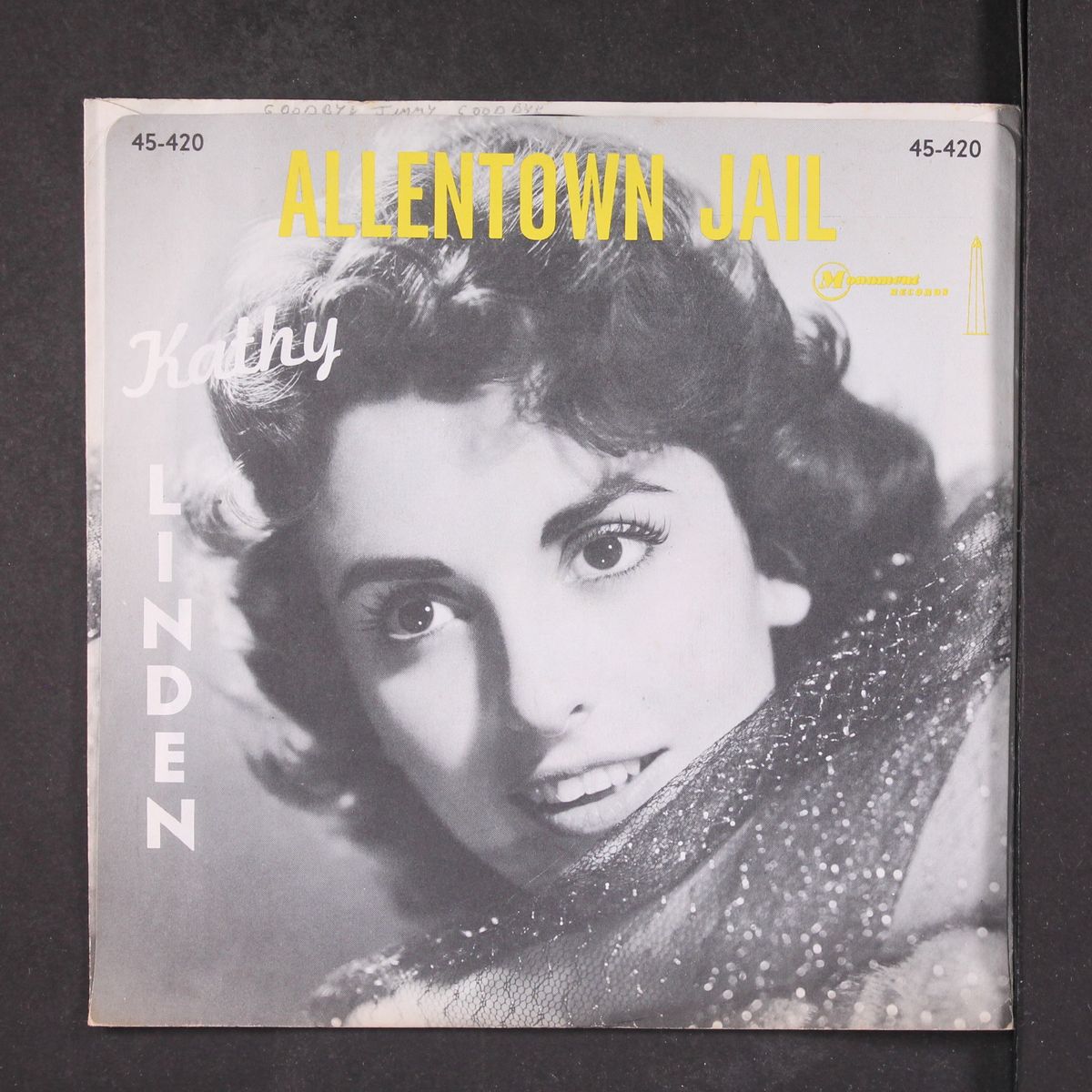 allentown jail / that's what love is by KATHY LINDEN