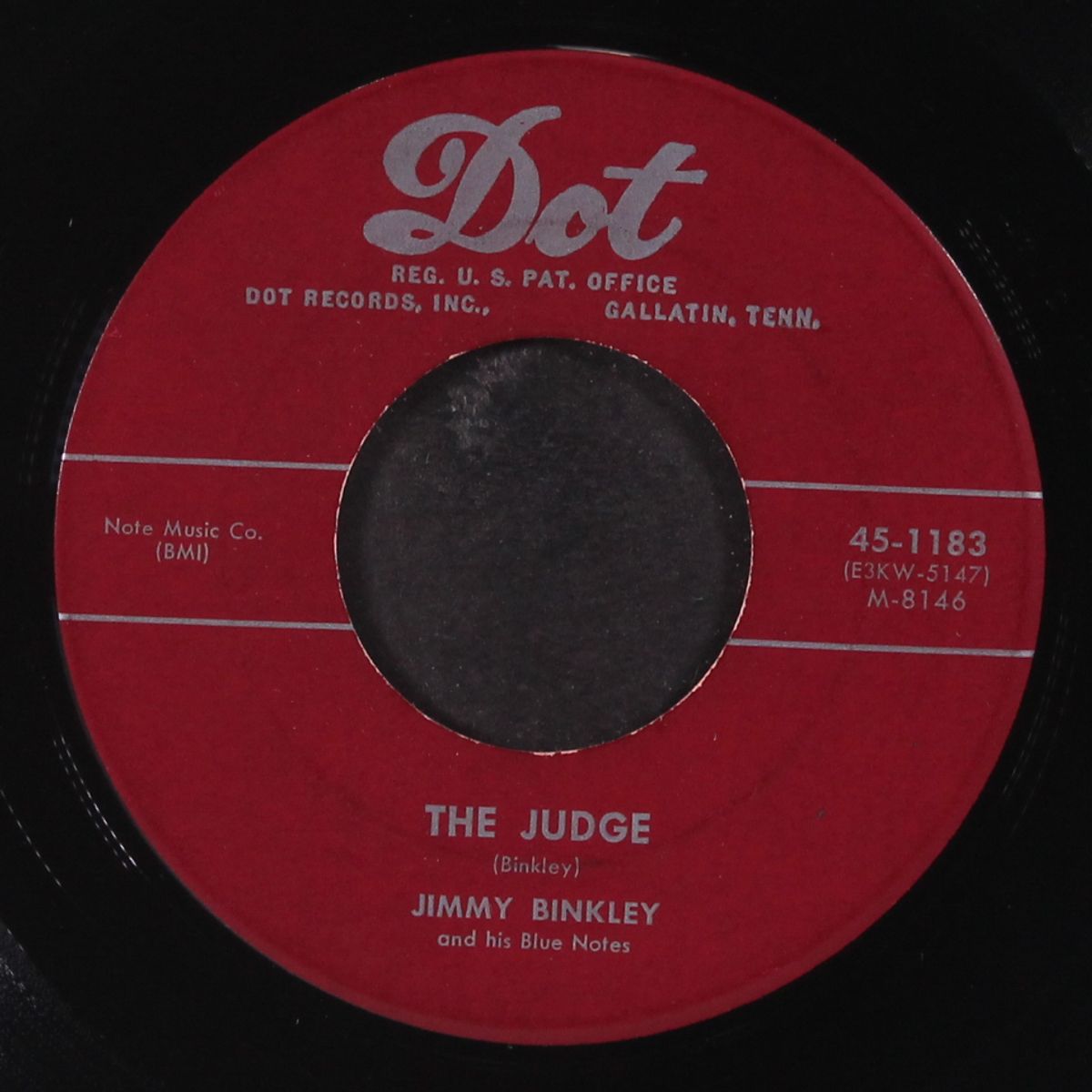 the judge / blue, blue night by JIMMY BINKLEY