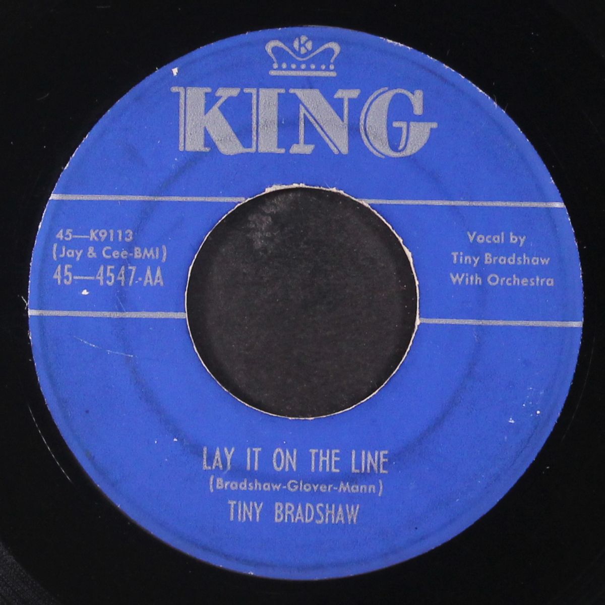 lay it on the line / rippin' and runnin' by TINY BRADSHAW