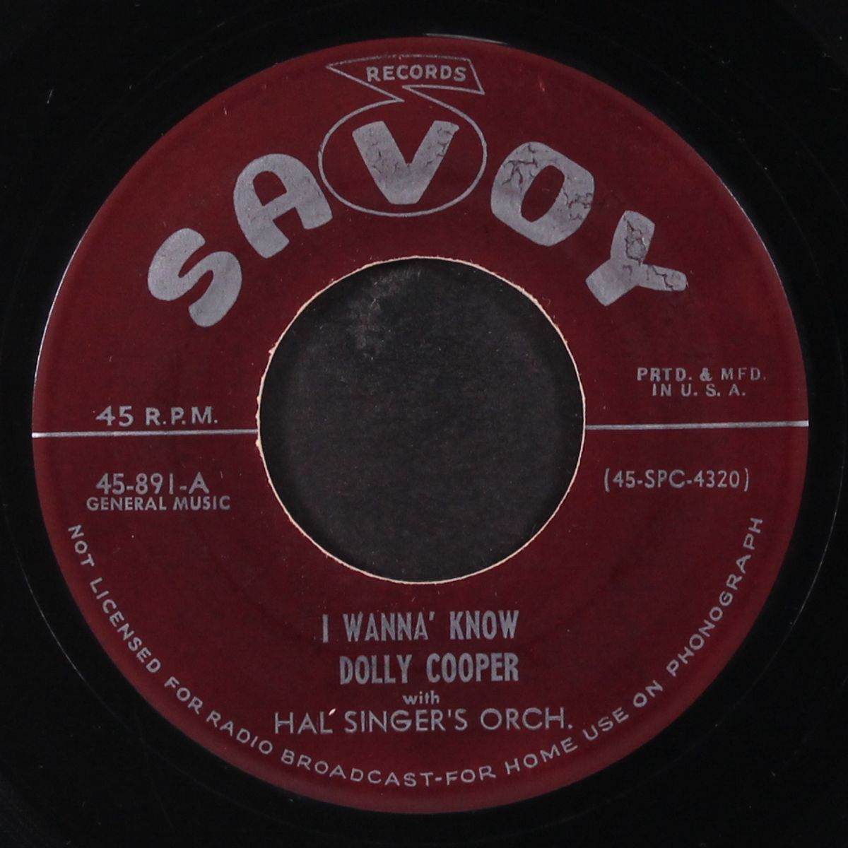 i wanna know / i'd climb the highest mountain by DOLLY COOPER & FOUR BUDDIES