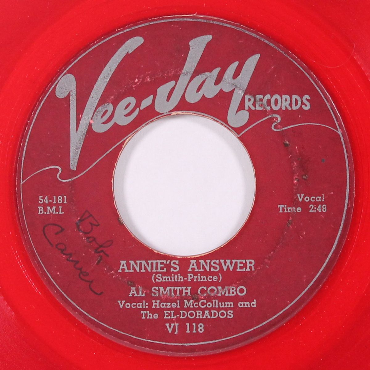 annie's answer / living with vivian by AL SMITH'S COMBO