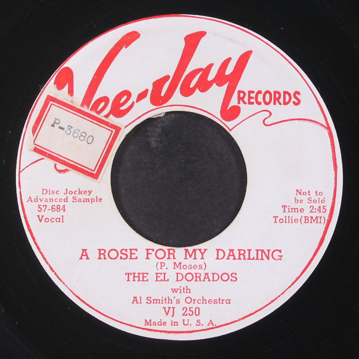 tears on my pillow / a rose for my darling by EL DORADOS