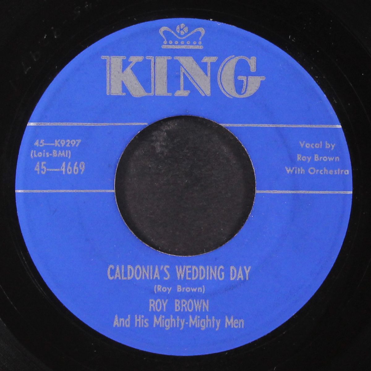 caldonia's wedding day / a fool in love by ROY BROWN