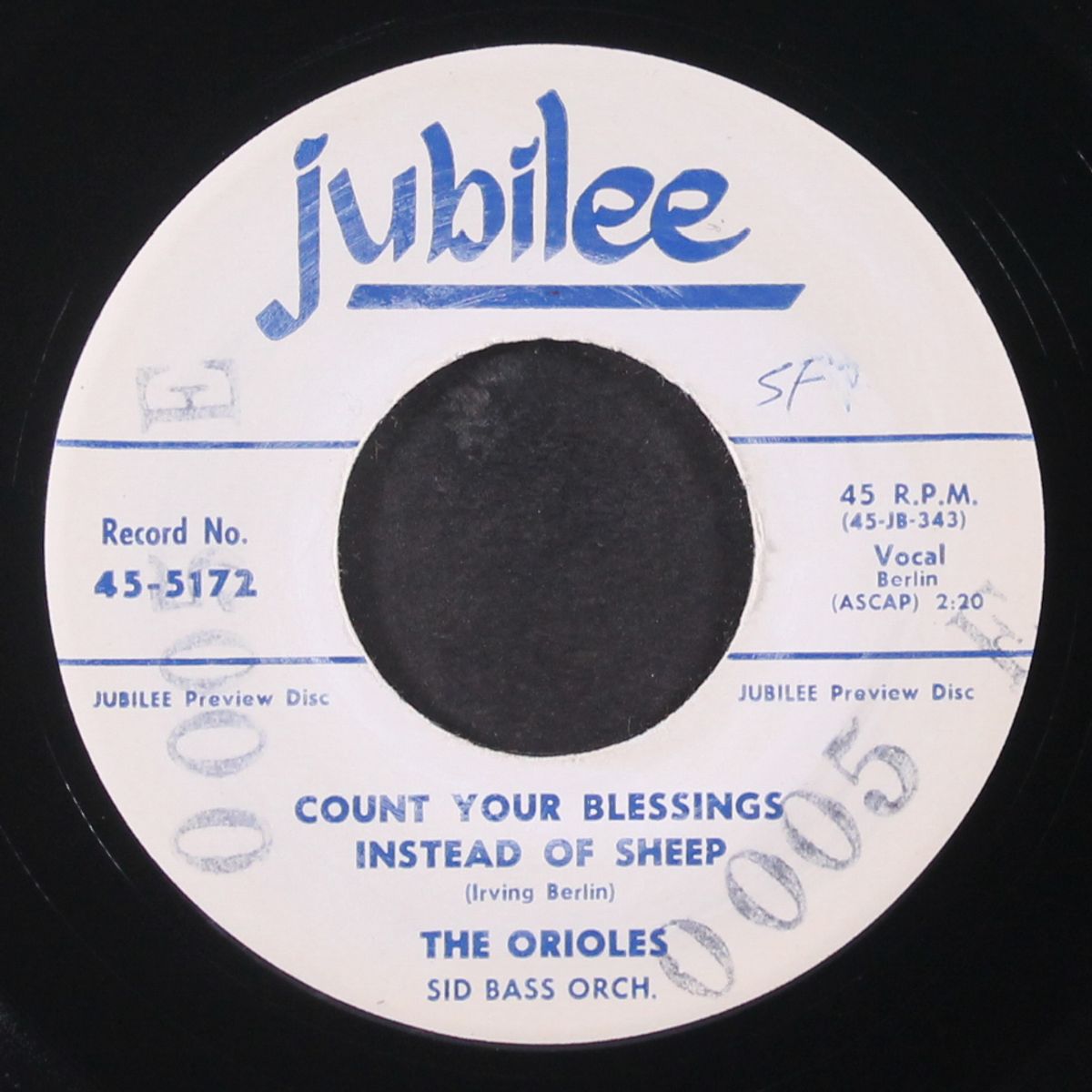 runaround / count your blessing instead of sheep by ORIOLES
