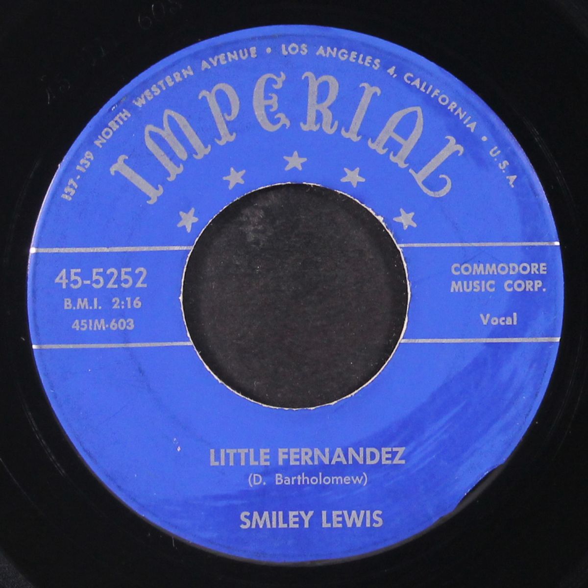 it's music / little fernandez by SMILEY LEWIS