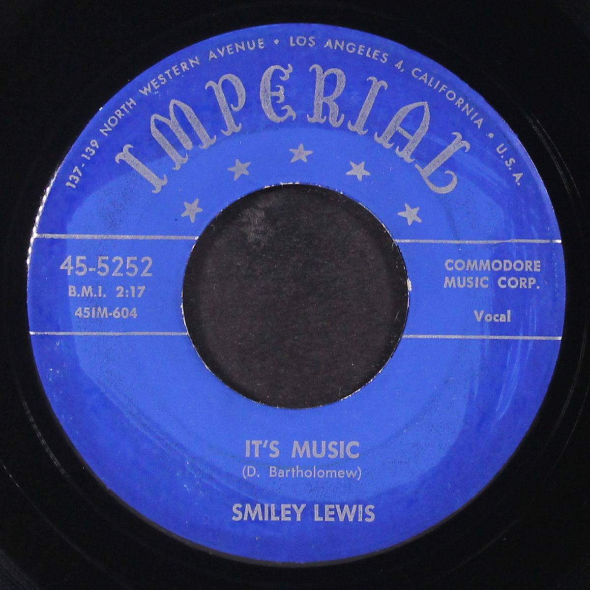it's music / little fernandez by SMILEY LEWIS