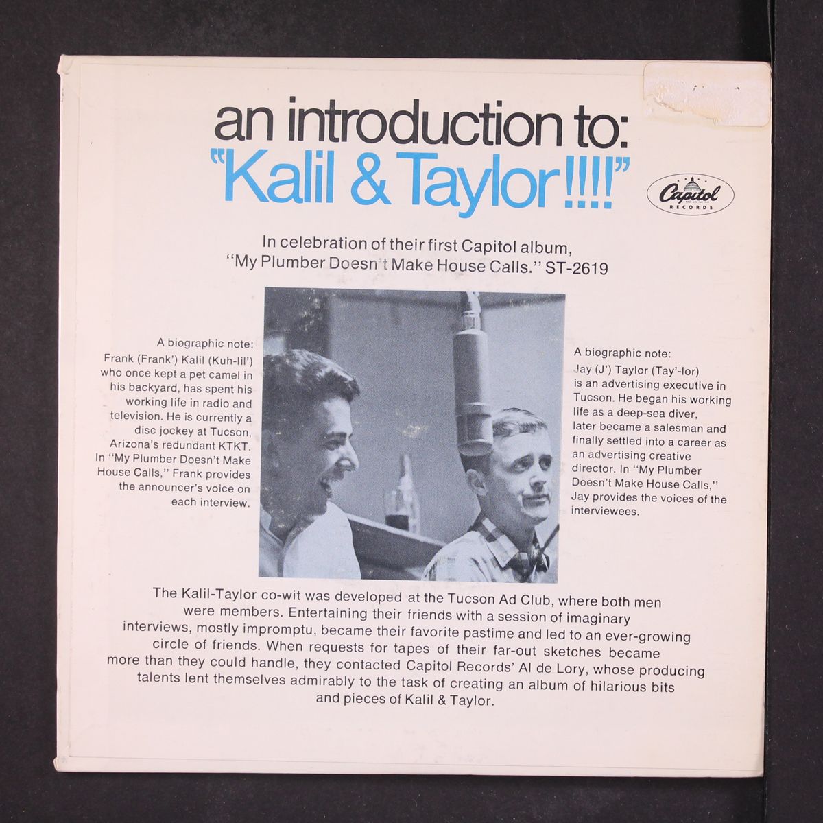an introduction to by KALIL & TAYLOR