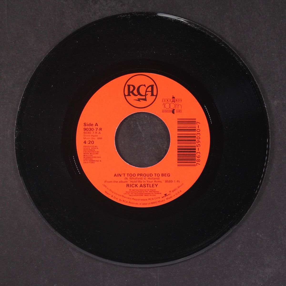 ain't too proud to beg by RICK ASTLEY