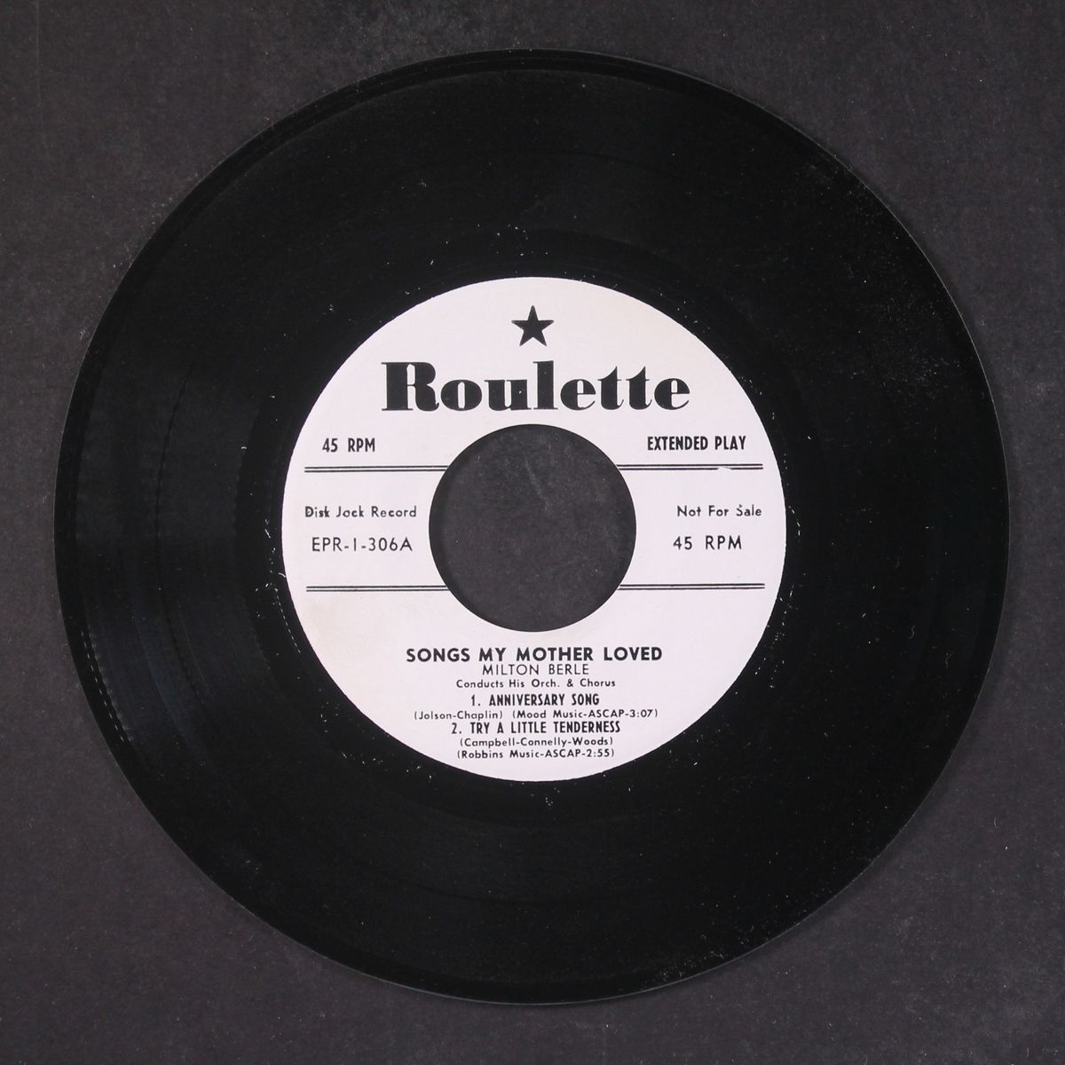 songs my mother loved by MILTON BERLE