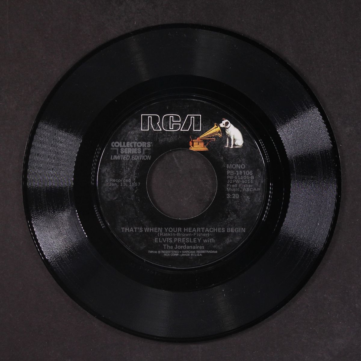 all shook up / that's when your heartaches begin by ELVIS PRESLEY