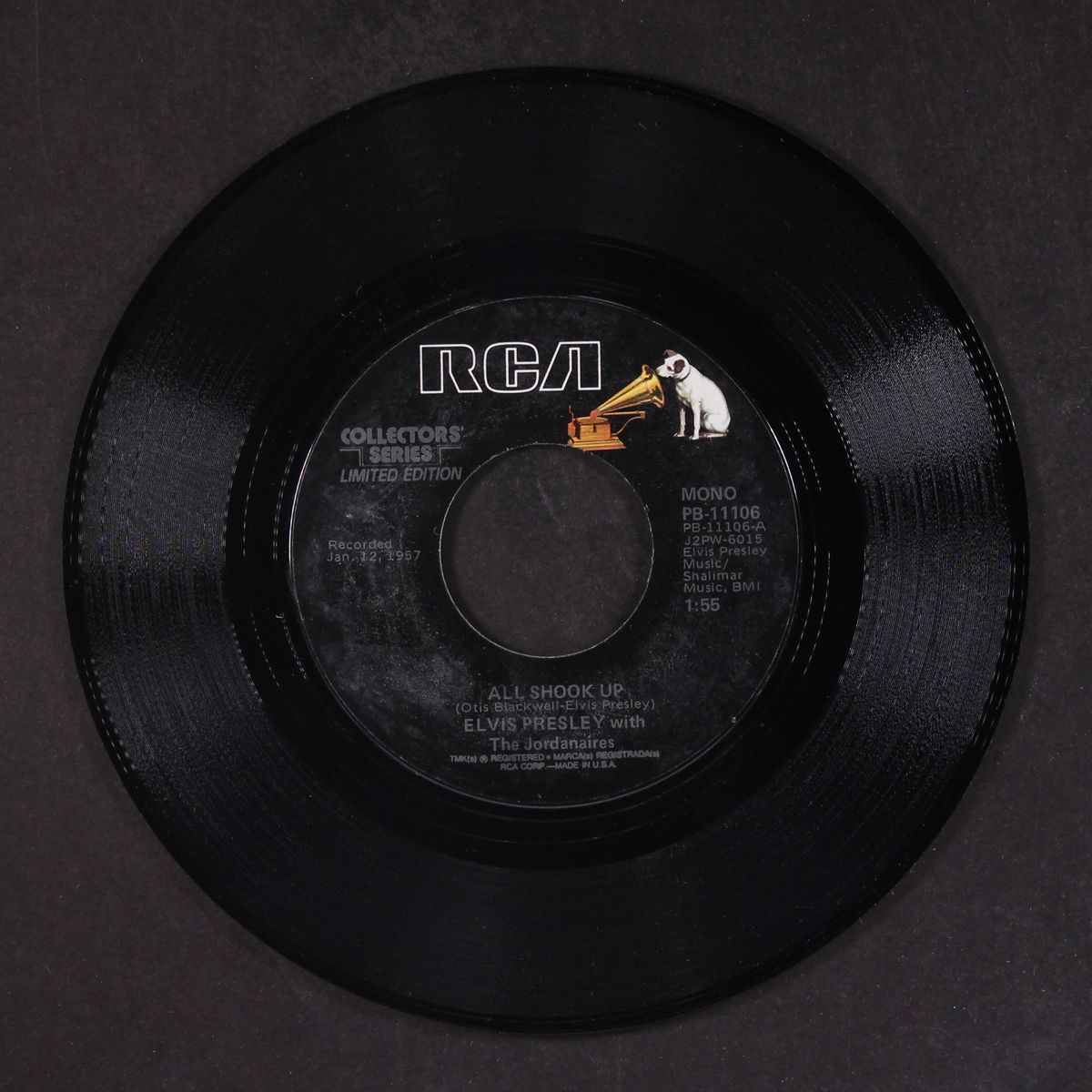 all shook up / that's when your heartaches begin by ELVIS PRESLEY