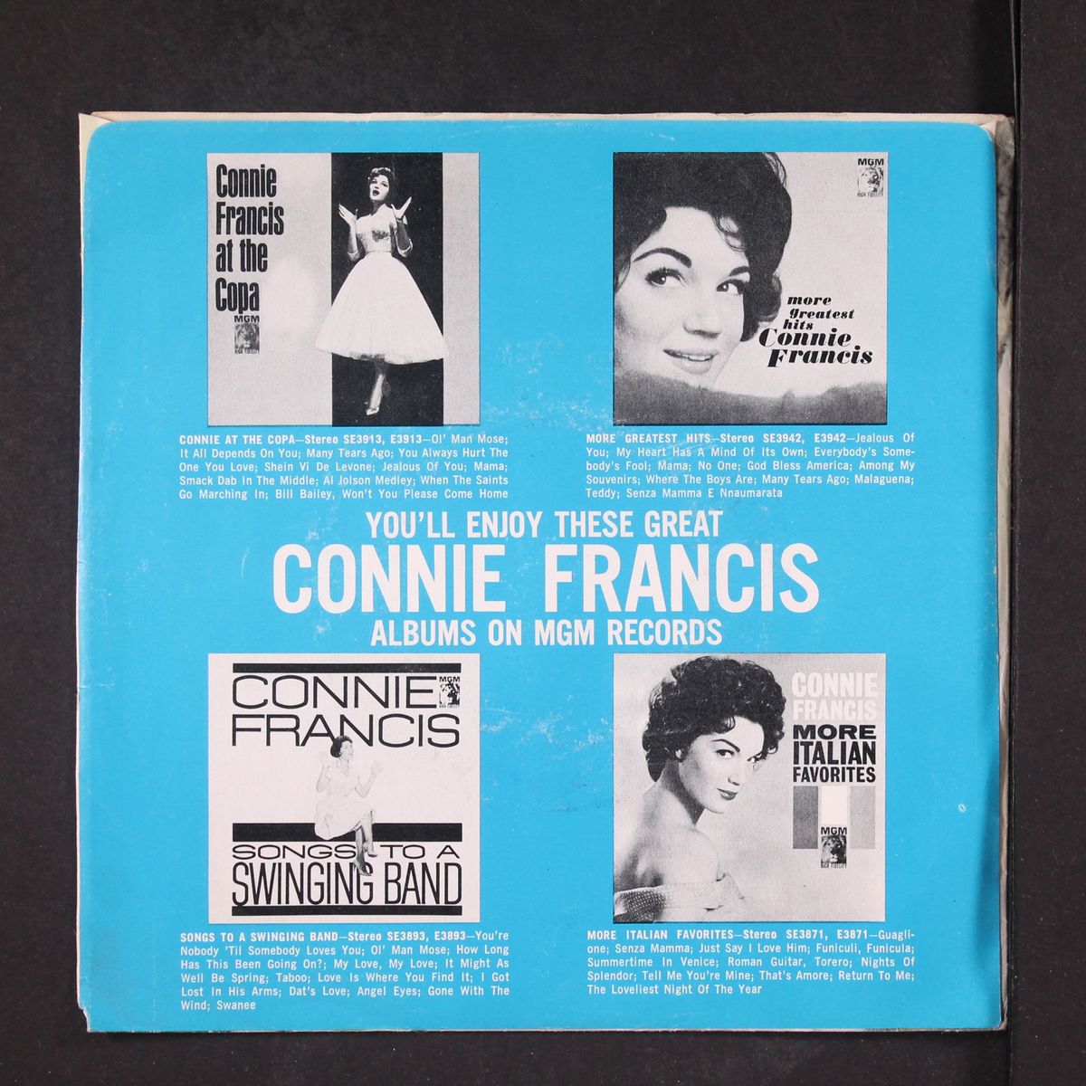 when the boy in your arms / baby's first christmas by CONNIE FRANCIS