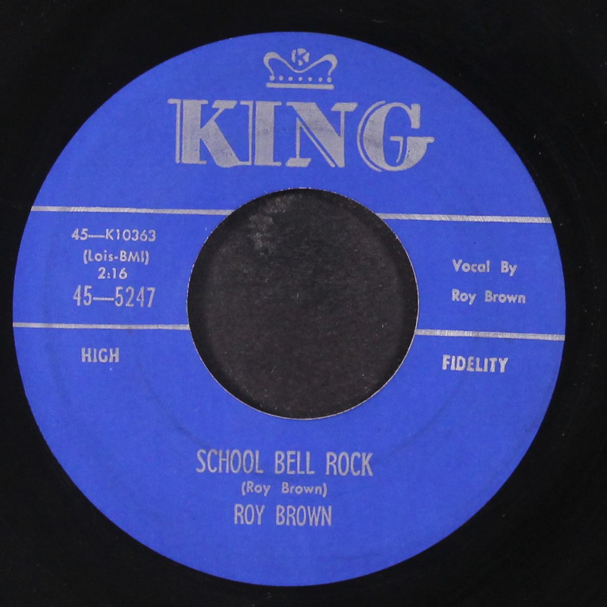 ain't no rockin' no more / school bell rock by ROY BROWN