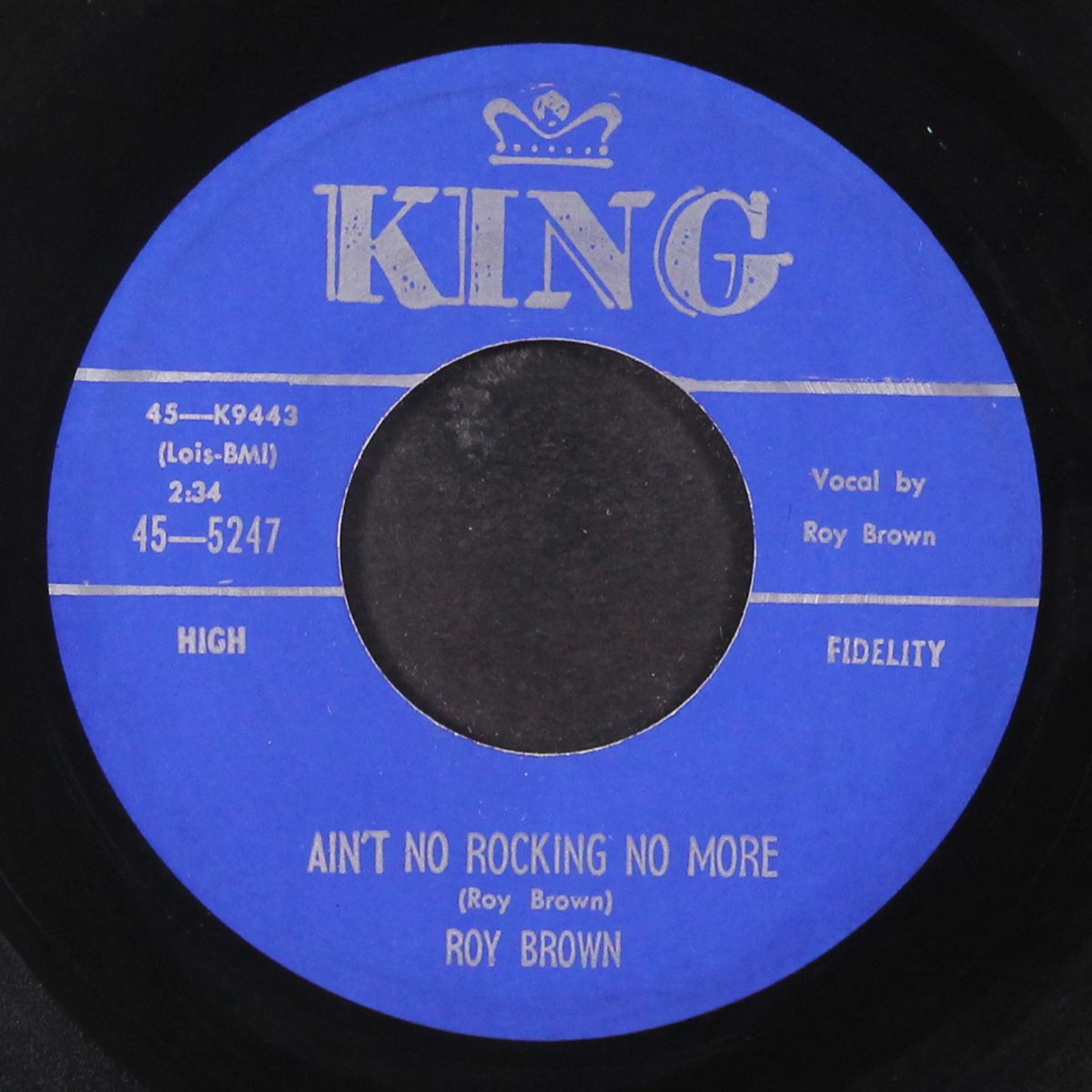 ain't no rockin' no more / school bell rock by ROY BROWN