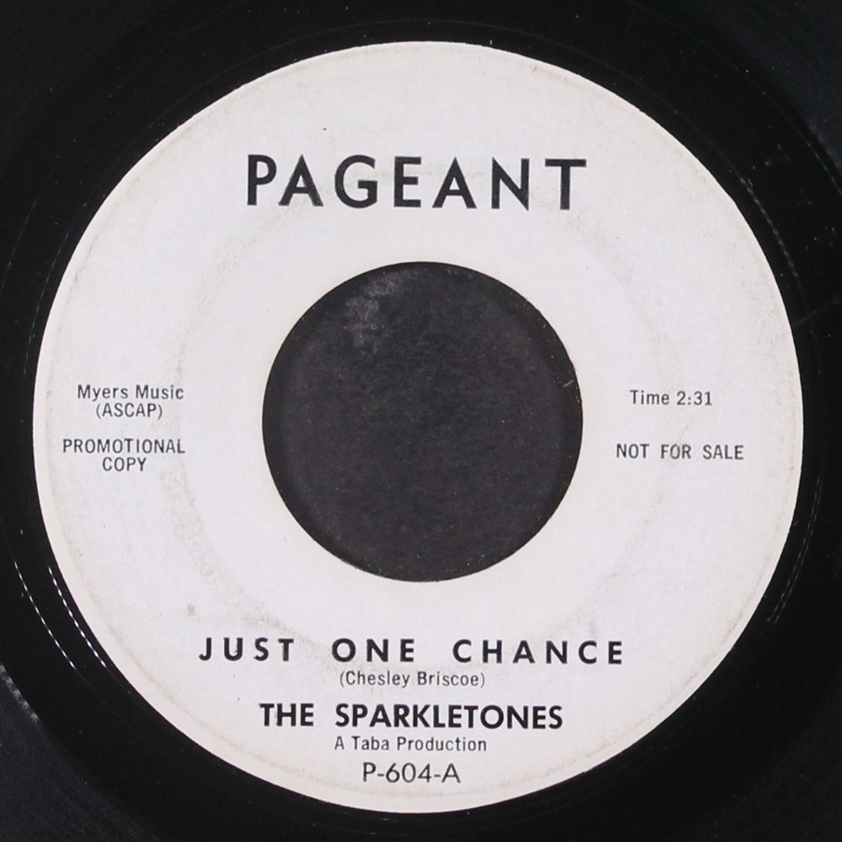 just one chance / dear little boy by SPARKLETONES